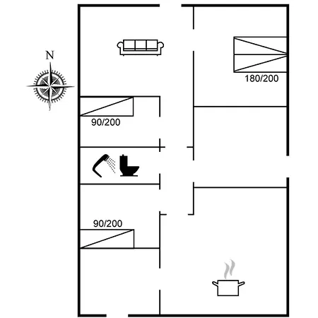 Hemming - 400m From The Sea By Interhome Prázdninový dům
